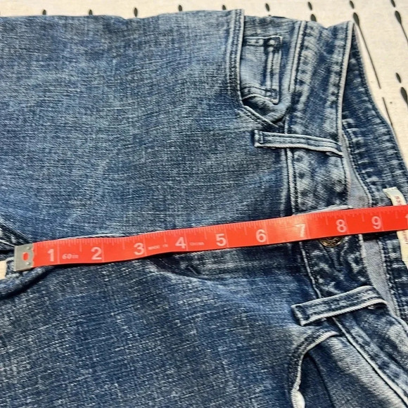Levi's 535 Super Skinny Crop Denim Jeans.  Studded Back pockets. Size 27 - Picture 7 of 12
